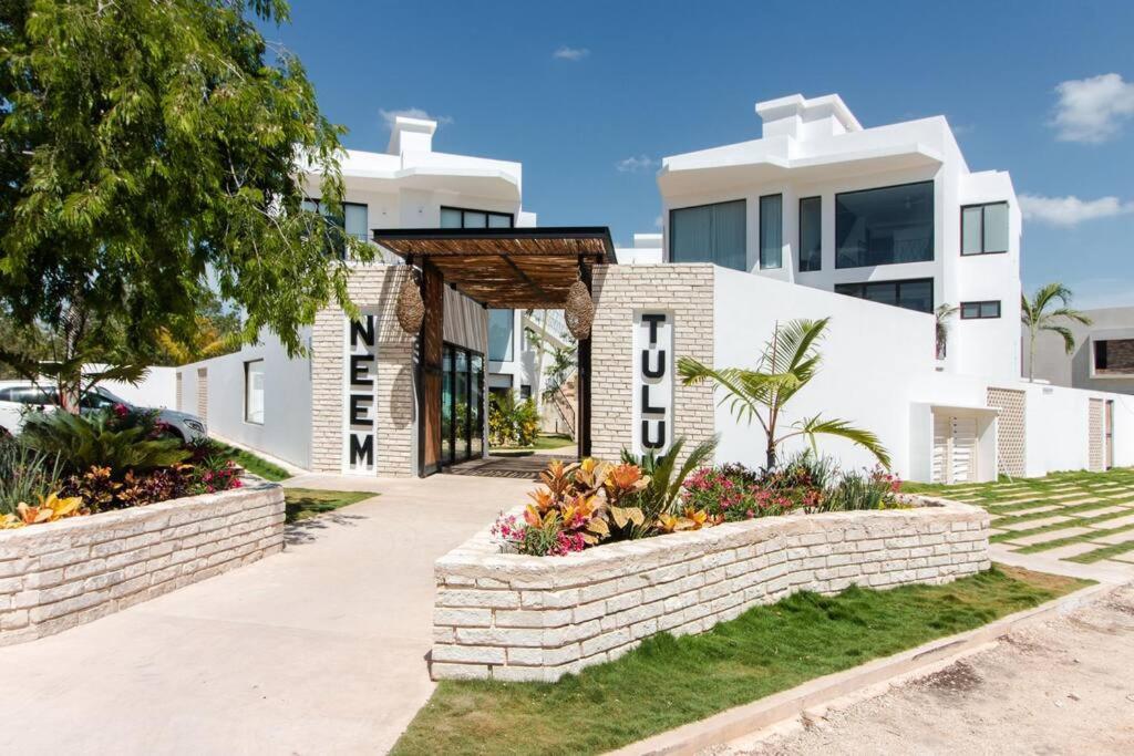 Neem 31 Comfortable, Luxury Apartment 10 Min To The Beach ตูลุม ภายนอก รูปภาพ