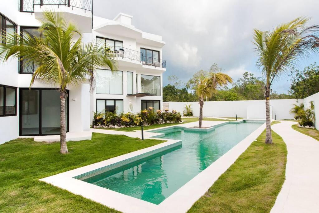 Neem 31 Comfortable, Luxury Apartment 10 Min To The Beach ตูลุม ภายนอก รูปภาพ