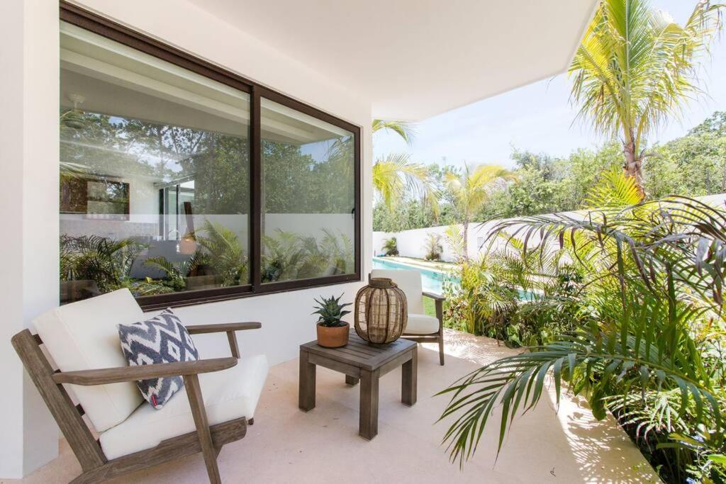 Neem 31 Comfortable, Luxury Apartment 10 Min To The Beach ตูลุม ภายนอก รูปภาพ